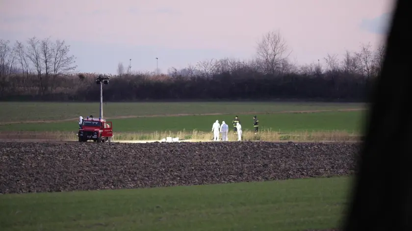 Il luogo in cui è stato trovato il corpo senza vita di Sergiu Tarna