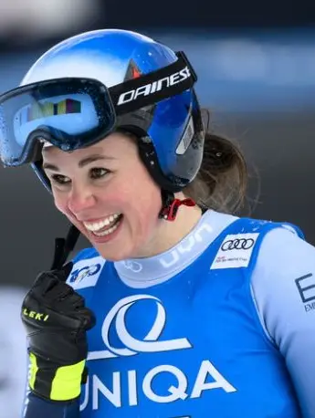 Nicol Delago, 30 anni: a Tarvisio ha conquistato la sua prima vittoria in Coppa del Mondo