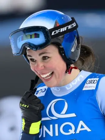 Nicol Delago, 30 anni: a Tarvisio ha conquistato la sua prima vittoria in Coppa del Mondo