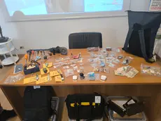 La refurtiva recuperata dai carabinieri