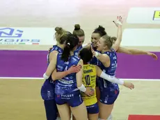 L'Imoco batte Bergamo in tre set al Palaverde