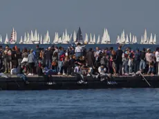 Una passata edizione della Barcolana (Lasorte)