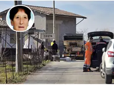 La scena dell'incidente e nel tondo la vittima Agnese Guadagnin