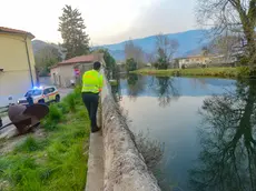 Soccorritori lungo il Meschio a Vittorio Veneto