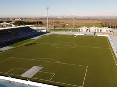 Lo stadio Teghil a Lignano