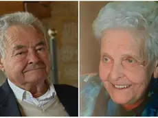 Mario Dal Pos e la sorella Bruna