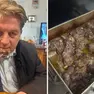 Il consigliere Valdegamberi mentre mangia la nutria, in una foto postata sui social qualche settimana fa