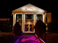 L'ingresso della discoteca Quadrifoglio a Monfumo