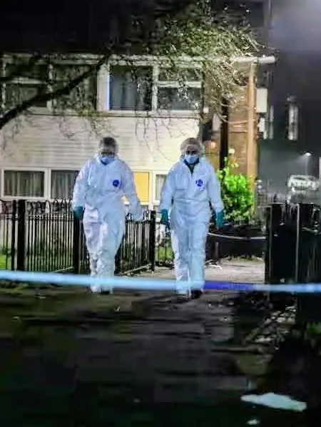 Il luogo dell'omicidio