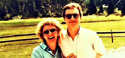 Anna Mancini Rizzotti con il marito Alberto