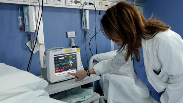 Il reparto dei Grandi ustionati a Padova