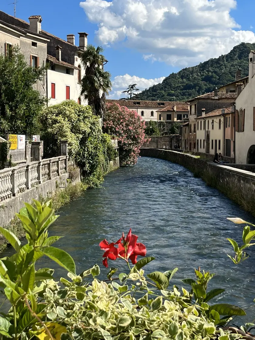 Il fiume Meschio a Serravalle