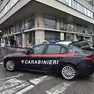 I carabinieri sul luogo dell’aggressione