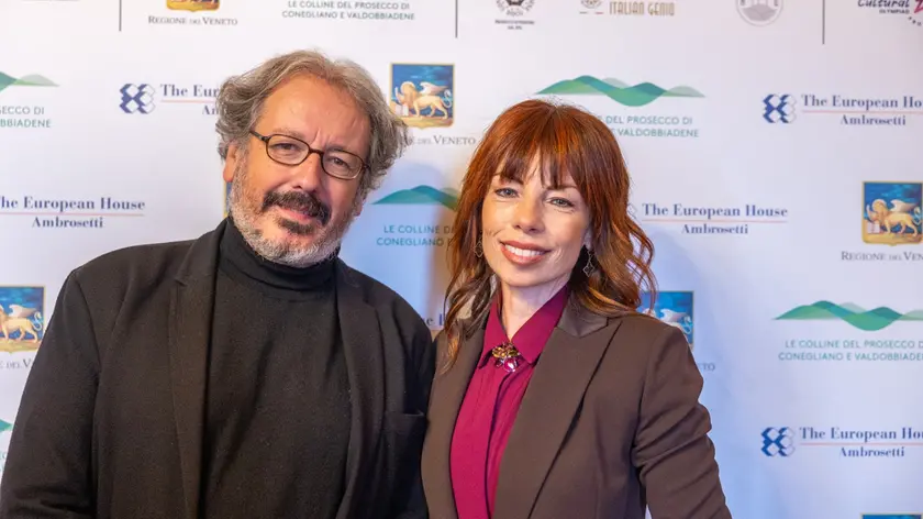 Da sinistra, Federico Della Puppa e Marina Montedoro