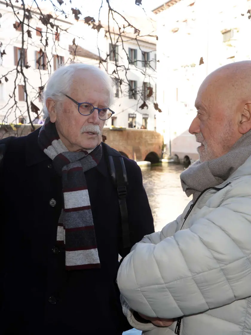 Giovanni Gajo con Domenico Basso