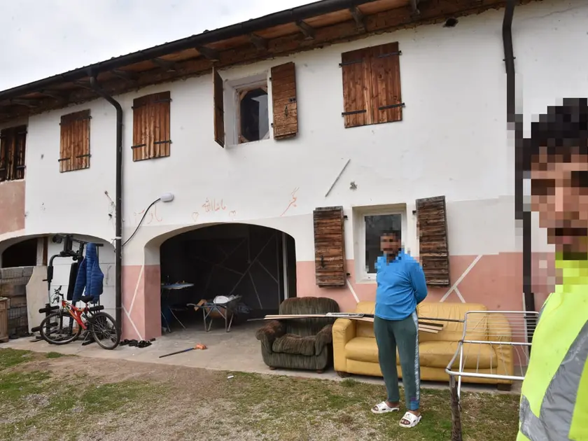 Il casolare di Vedelago risultato ancora abitato