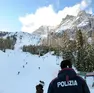 Personale della polizia sulle piste