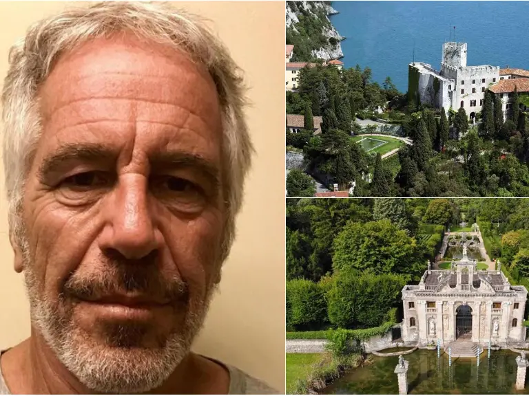 Jeffrey Epstein, Villa Barbarigo a Valsanzibio e il Castello di Duino