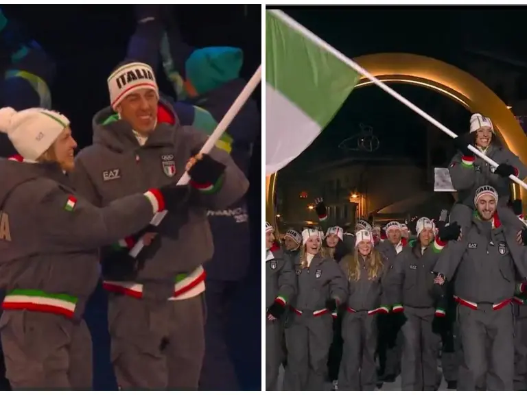 Arianna Fontana e Federico Pellegrino a Milano, Federica Brignone e Amos Mosaner a Cortina: ecco i portabandiera dell'Italia