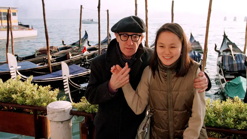 Woody Allen e la moglie Soon-Yi Previn
