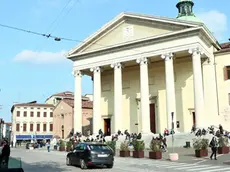 Piazza Duomo a Treviso, dov’è stato dato appuntamento alle vittime della truffa