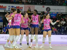 Esultano le pantere dopo il successo netto contro il Bisonte