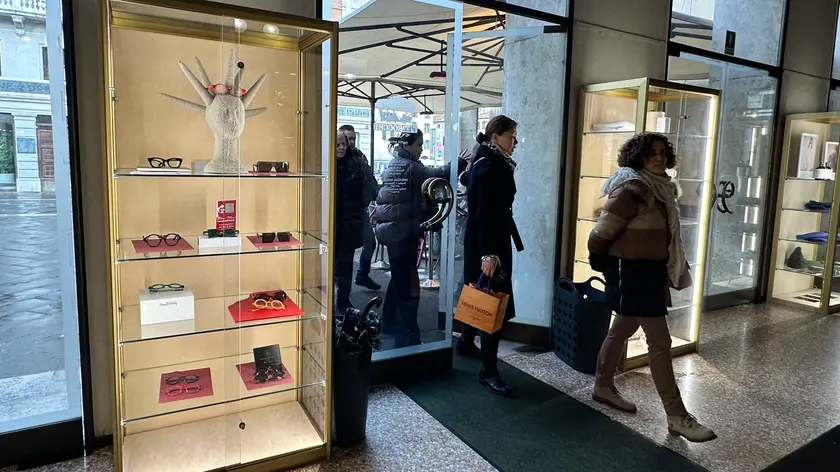 Allestimenti dentro al Pedrocchi