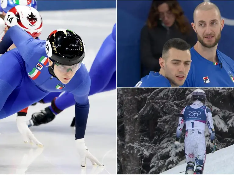 Lunedì 16 febbraio olimpico ancora senza medaglie per gli azzurri