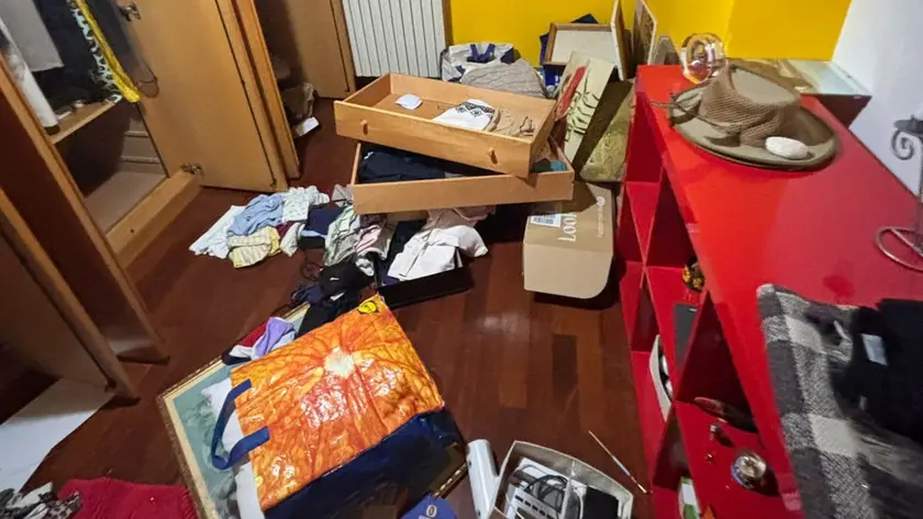 I ladri in una casa a Zero Branco