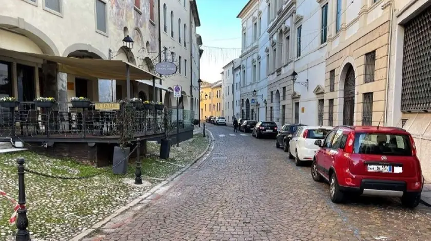 Via Beato Ongaro a Conegliano