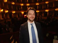 Il governatore del Veneto Alberto Stefani