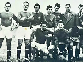 Polesso ai tempi dell'Opitergina, in basso con il pallone tra le mani