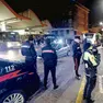 Controlli delle forze dell'ordine alla stazione delle corriere di Treviso