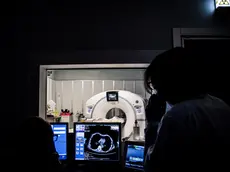 L’effettuazione di una Tac su un paziente Archivio AGF