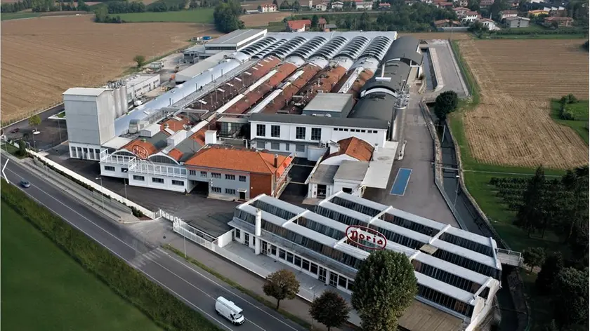 Lo stabilimento Bauli (marchio Doria) di Orsago