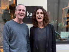 Nicola Zorzi con la moglie Carlotta, al timone di Kami