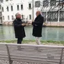 Andrea Bellieni con Domenico Basso