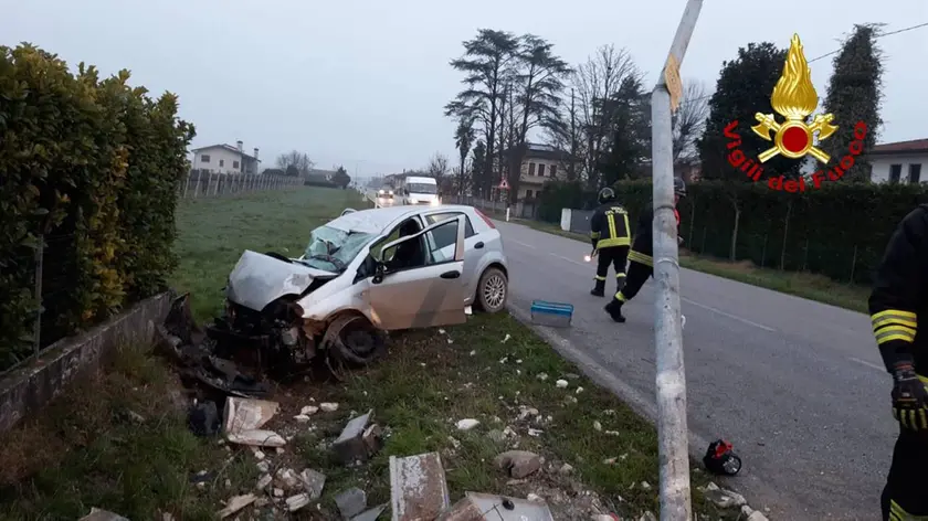 L'incidente a Chiarano