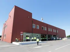 L’edificio che ospita la centrale del Suem: il campus universitario sorgerà accanto alla zona dell’elisoccorso