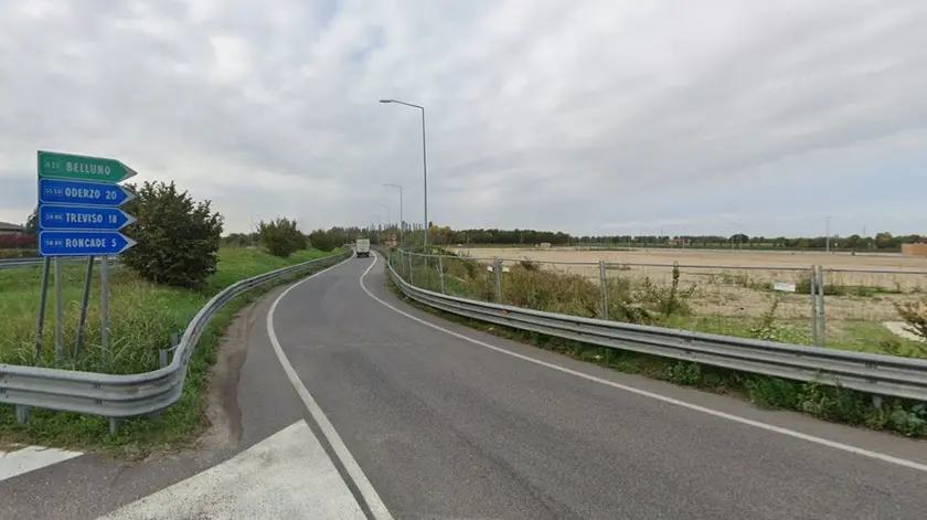 Il luogo dove sorgerà il nuovo magazzino di Veneta Cucine