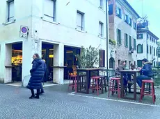 Il plateatico del Turboragazzi in via Campana