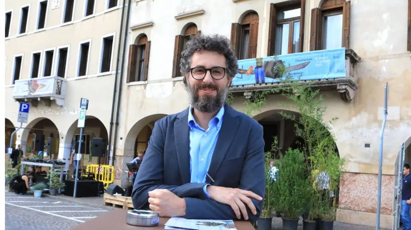 Lo scrittore Matteo Melchiorre