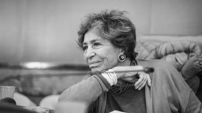 Luciana Castellina, giornalista, scrittrice e politica (ph dal suo profilo Facebook)