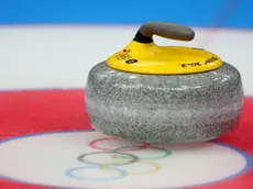 Una stone usata nel curling