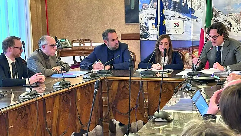 L’incontro tra delegazione Anci, conferenza sindaci Usl e assessora Paola Roma a Palazzo Balbi