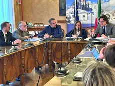 L’incontro tra delegazione Anci, conferenza sindaci Usl e assessora Paola Roma a Palazzo Balbi