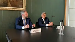 Da sinistra Matteo Gasparato (presidente del Porto di Venezia) e Roberto Petri