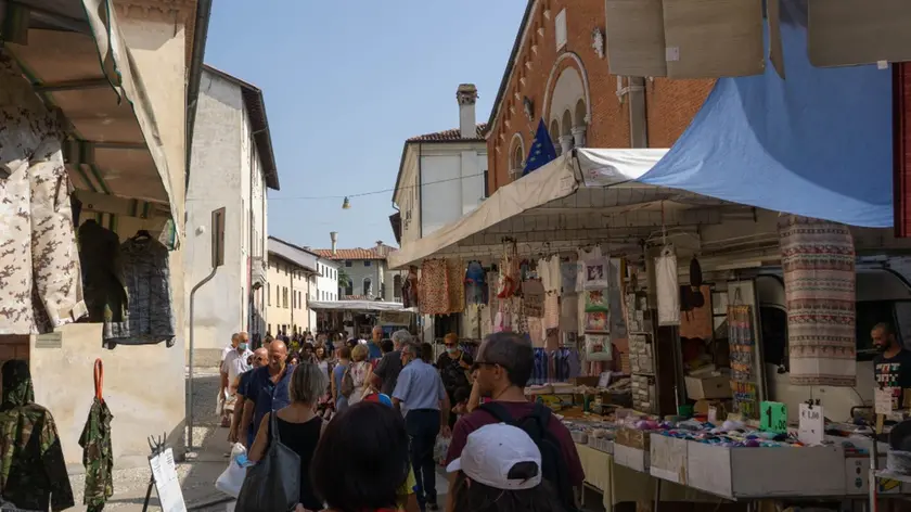Anche Portogruaro, qui il mercato, ha chiesto di passare in Fvg