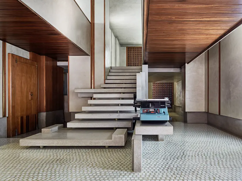 Il negozio Olivetti di Venezia