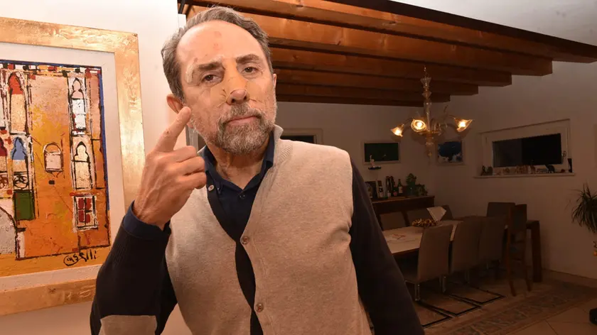 Alessandro Bubola tornato venerdì sera a casa dopo le cure in day hospital